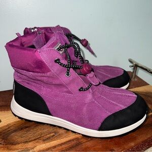 UGG 3M Thinsulate Insulated Purple Suede Winter Boots Waterproof Snow Women’s 6